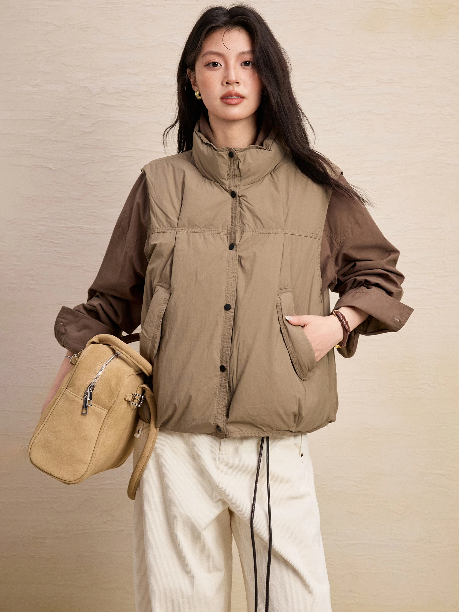 

Зимнее пуховое пальто Pumpkin Valley Winter Snow House Jaet: высококачественное, белое, повседневное, многослойное, женское, теплое, утолщенное, верхняя одежда