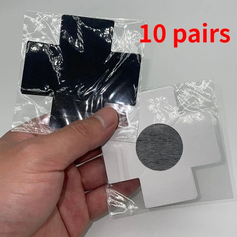 10 Pairs/20Pcs Hot Sexy Experience Cross/X Shape Disposable Self-Adhesive Disposable Satin Nipple Cover Breast Pasties Stickers