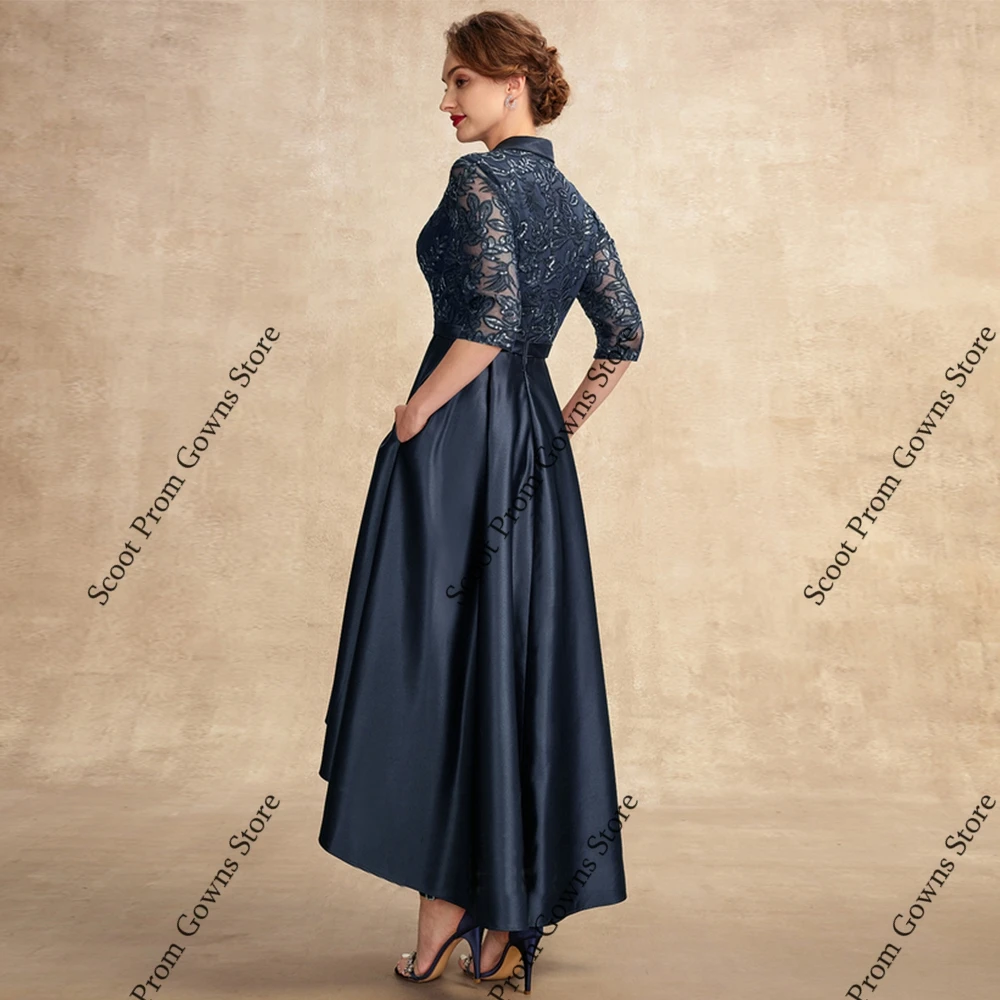 Preciosos vestidos De gasa para madre De novia, vestidos De fiesta De boda De media manga para mujer, novedad De verano 2025, bata De playa De velada