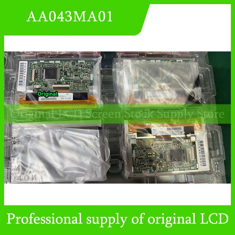 AA043MA01 4.3 Inch Original LCD Display Screen Panel for Mitsubishi Brand New and Fast Shipping 100% Tested