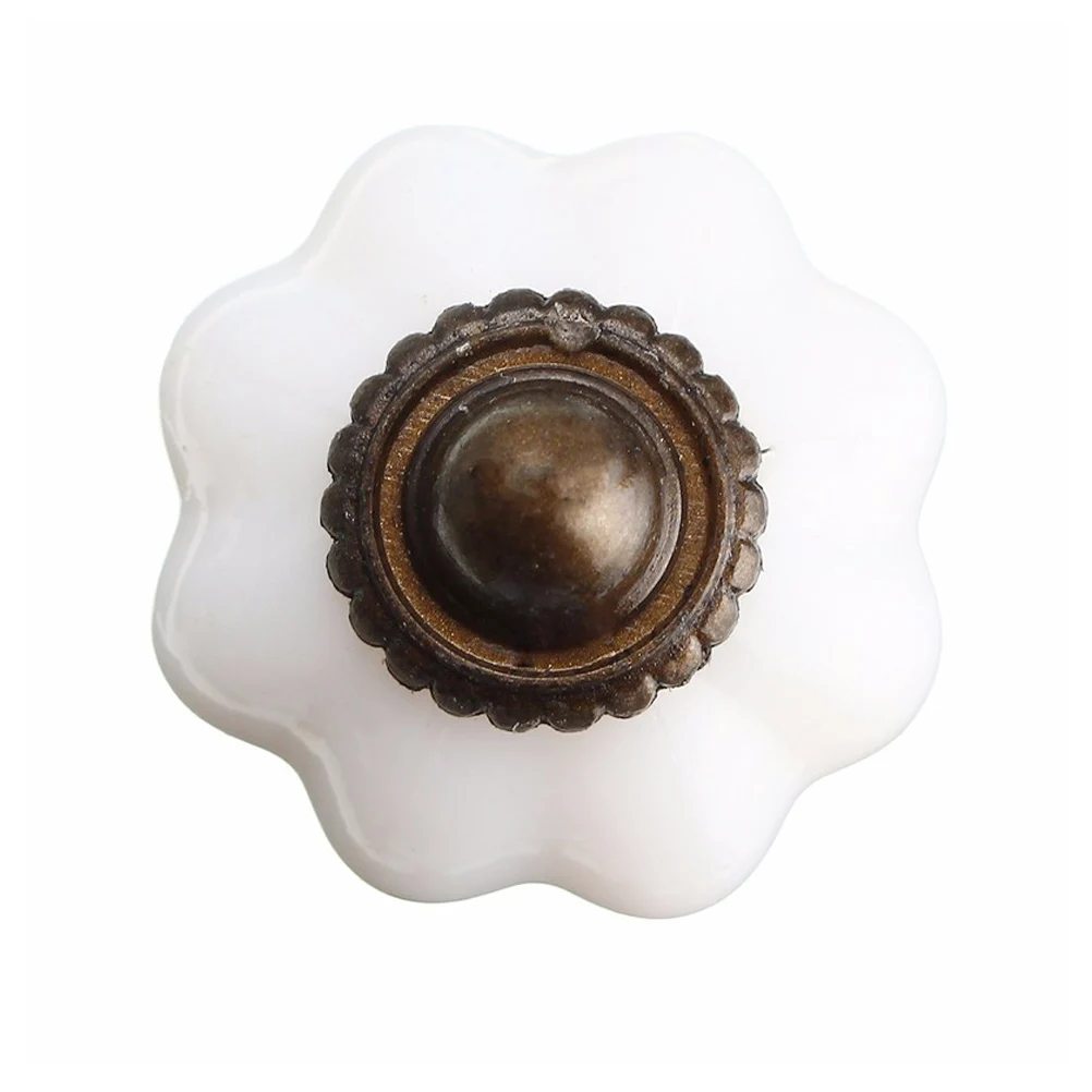 

10pcs Pumpkin Plastic Cabinet Pull Handle Durable Unique Knob For Drawer Door Cupboard niture Decoration Hardware
