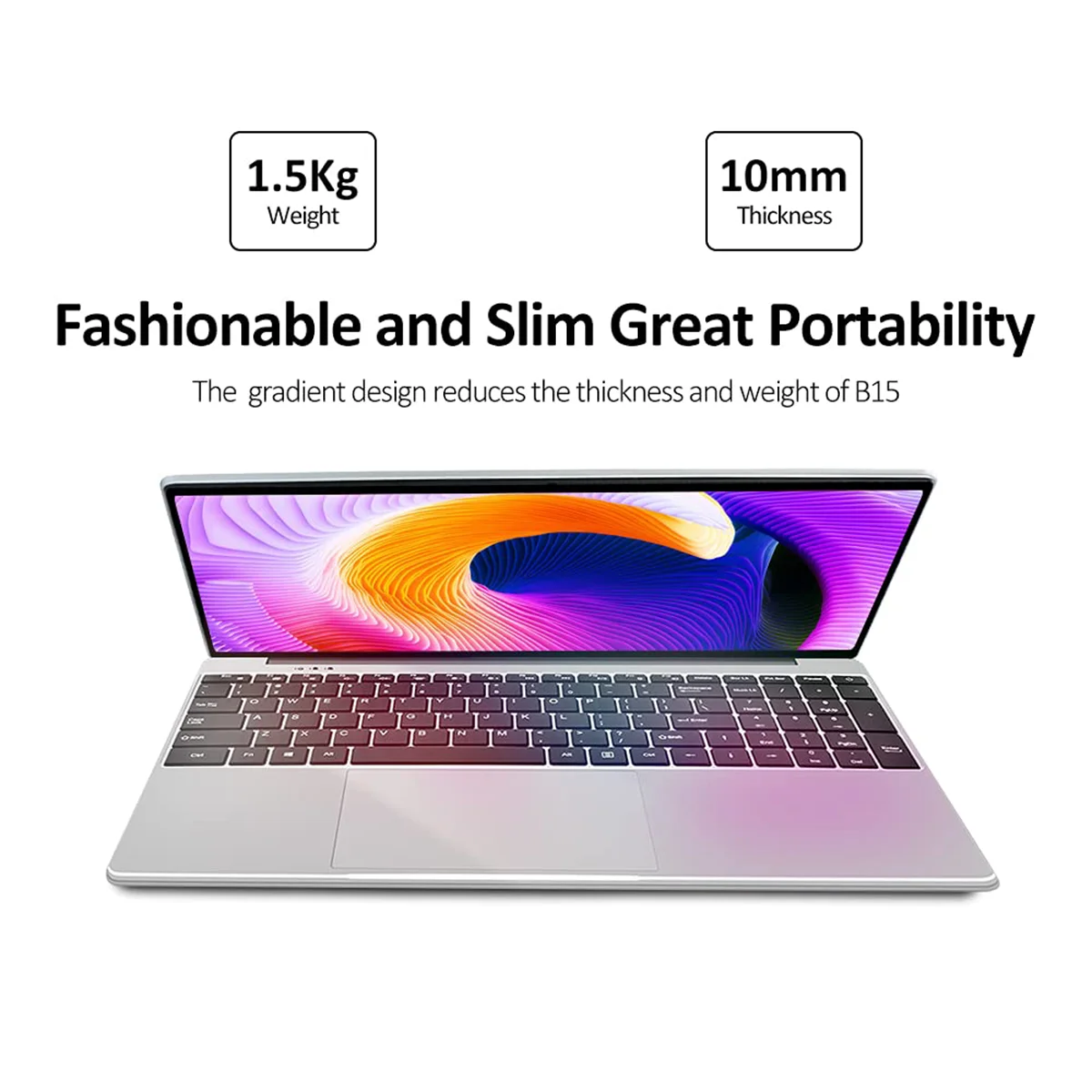 15.6Inch Laptops 8Gb Ram 2.4Ghz 2Tb Ssd Windows 10/11 Notebook Met Camera Student Office Gaming Laptop Pc Bt4.0 Wifi