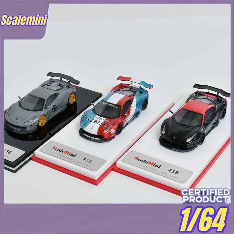 modele-de-voiture-de-sport-modifiee-widebody-1-64-458-miniature-statique-en-resine-objet-de-collection-pour-adultes-cadeau-pour-garcon