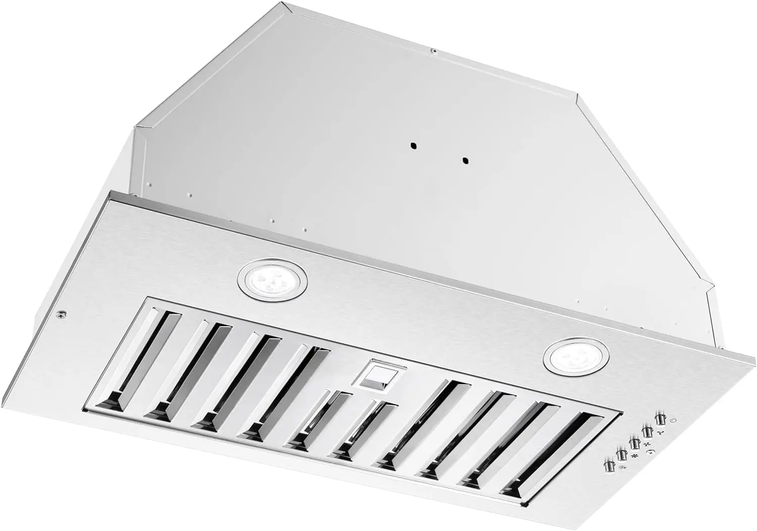 Tieasy 20 inch 600 CFM with LED Lights Stainless Steel kitchen Range Hood YYF0652B