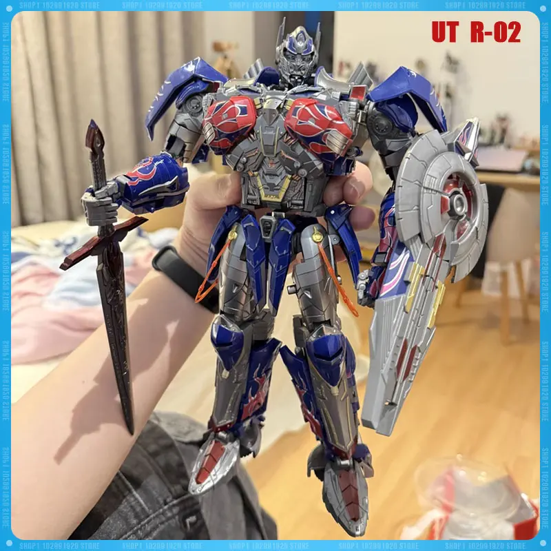 

Unique Transformation Toys OP Color UT R02 R-02 Knight CHALLENGER Movie 5 Action Figure Model Statue Collectible Toy Gift