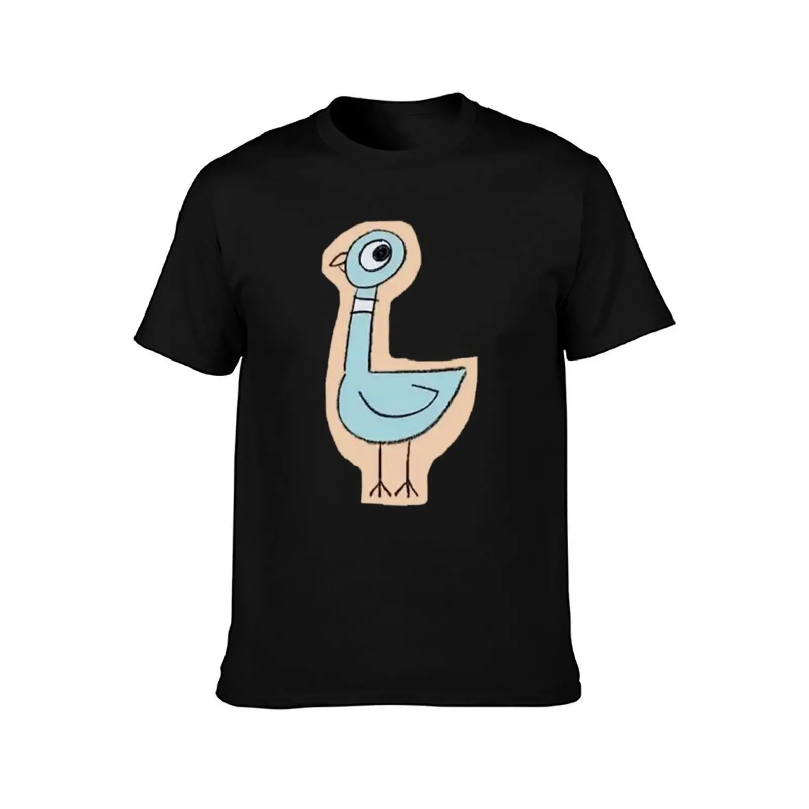 dont let the pigeon drive the bus T-Shirt Summer Casual Cotton Tee Oversized Streetwear Tops Vintage Graphic Print