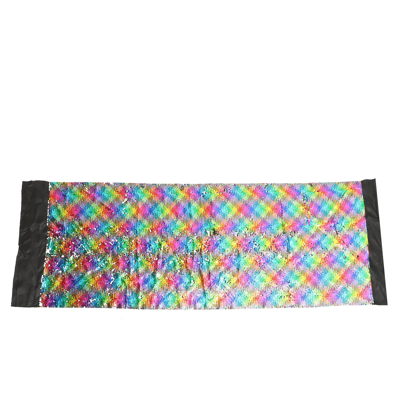 

1 Piece DIY Sequin Fabric Multi-Use Double-Sided Flip Glitter Material for Handicrafts School Art Projects Creative Sewing