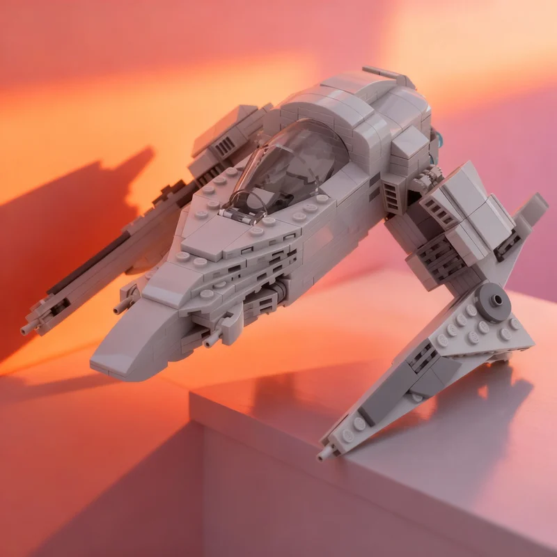 

353 детали MOC Kuat Systems Engineering: Модель «Битва огненных звезд», конструктор, игрушка, подарок на Рождество, идея для самостоятельной сборки