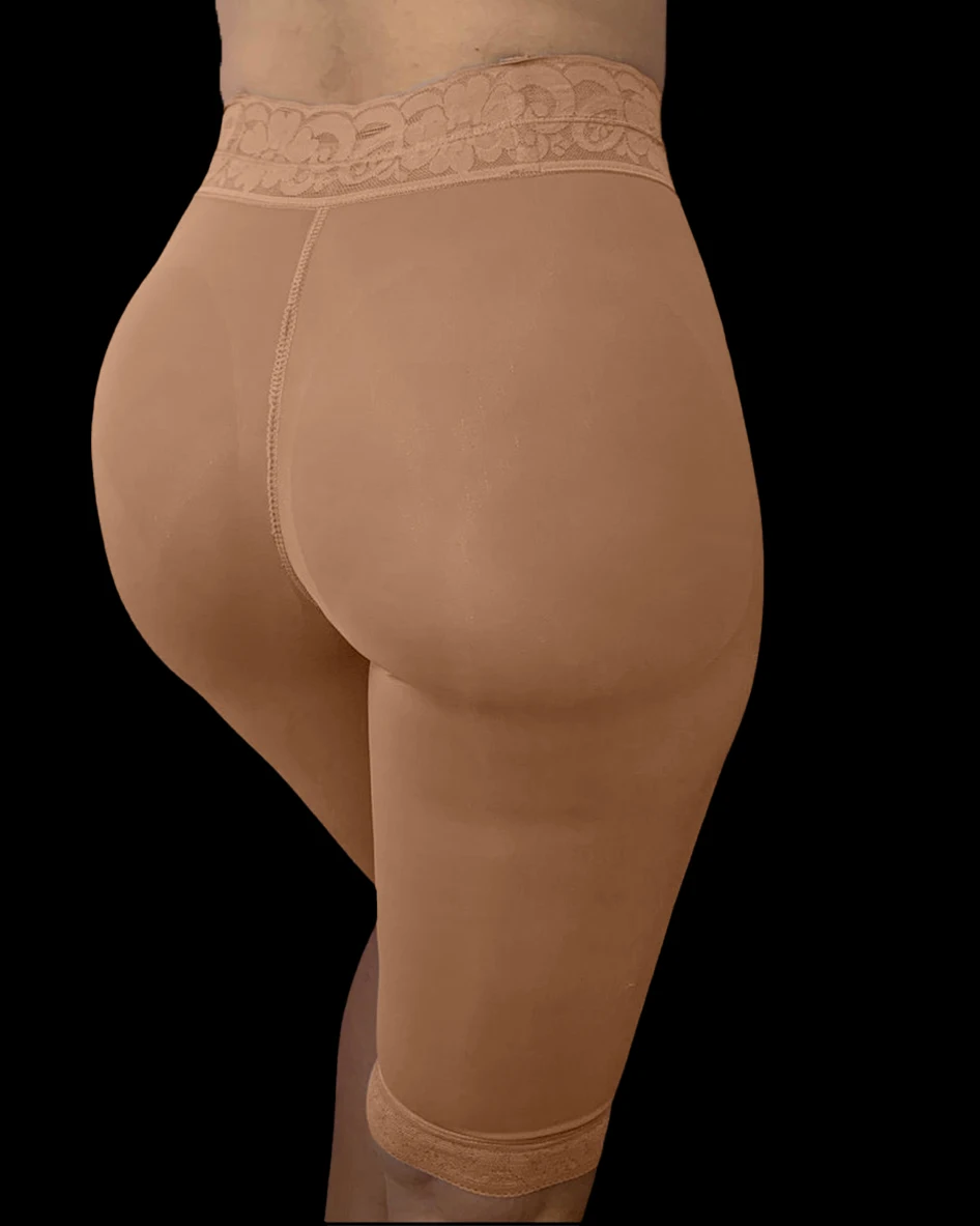 Fajas Lace Seamless High Waist Hip Lift Shapewear Waist Trainer Tummy Control Compression Shorts Figure Charming Curves