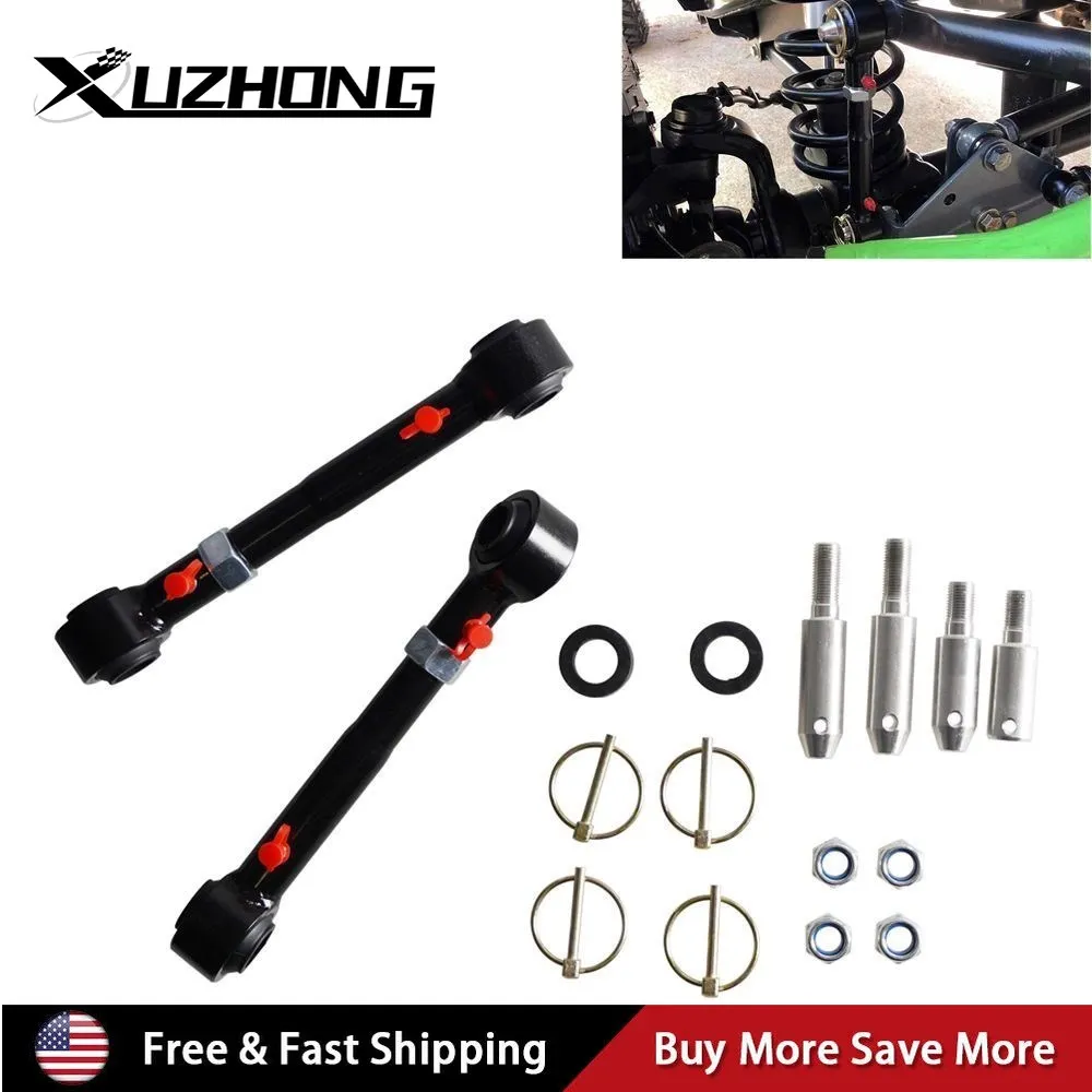 Enlaces de barra estabilizadora delantera desconecta para Jeep Wrangler JK JKS 2/4 puertas 2007-2018 piezas de desconexión rápida ajustables elevadores de 2,5-6"