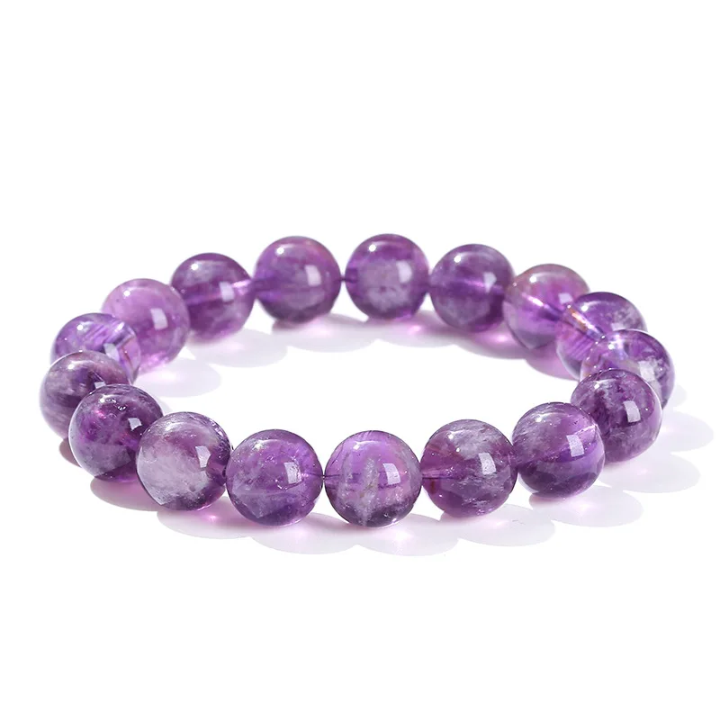

Shinzue Jewelry 3ANatural Purple Rabbit Hair Fashionable Elegant Temperament Women's Single Circle Bracelet Wh