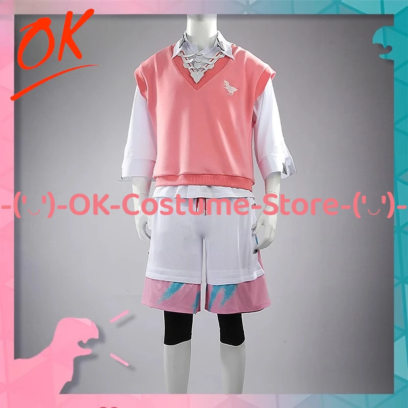 

[Customized Size] NIJISANJI VTuber Akagi Wen Transformation Cosplay Costume Character Outfit Halloween Carnival Party Uniform