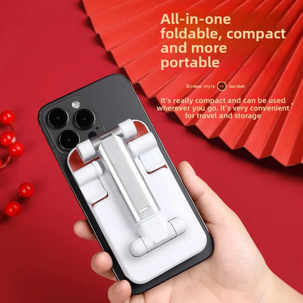 جديد قابل للتعديل حامل هاتف المحمول حامل طباعة كسول سطح المكتب حامل لوحي رفع الكرتون حامل قابل للطي