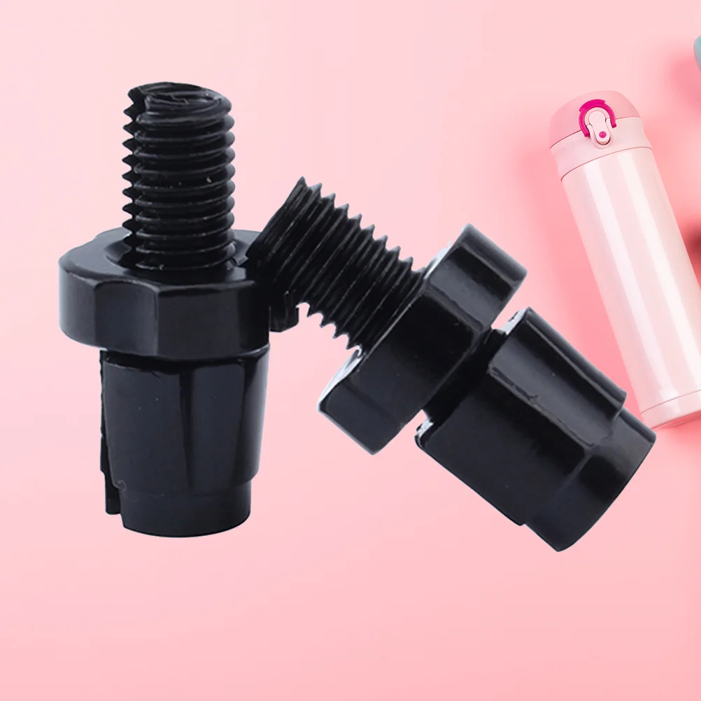 

M7 Brake Adjustment Screw One Pair Black Aluminum Alloy Weather Resistant Polished Finish for Most Bicycle Types Including