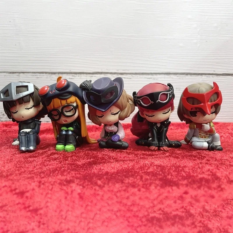 متوفر في المخزون 5 قطعة أصلية من Gashapon Queen Navi êرسوننا5 المجلد 2 ألعاب للأطفال هدية بولي كلوريد الفينيل نموذج قابل للجمع زخرفة سطح المكتب هدايا عيد الميلاد #4