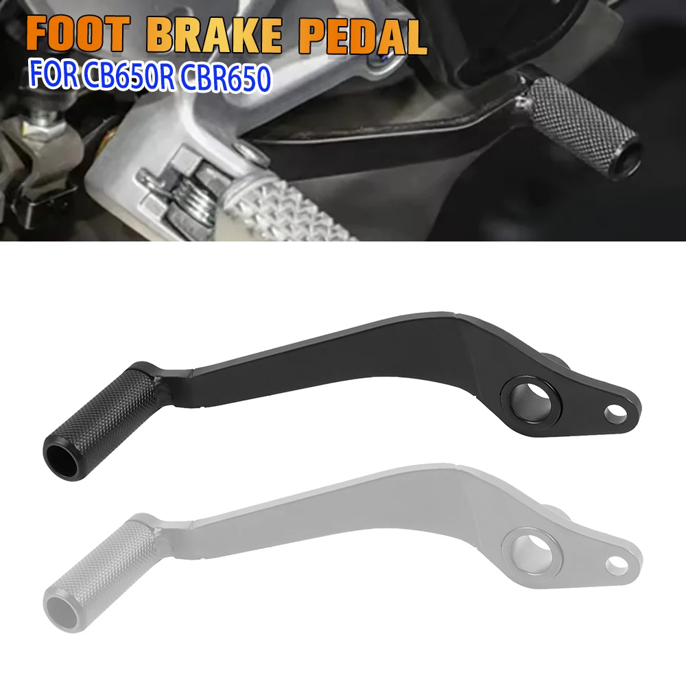 Pedal de Freno Trasero para Motocicleta CBR650 CB650R, Accesorios de Palanca de Freno para Honda CBR 650 2014-2024 CB 650R CB 650 R 2019-2024