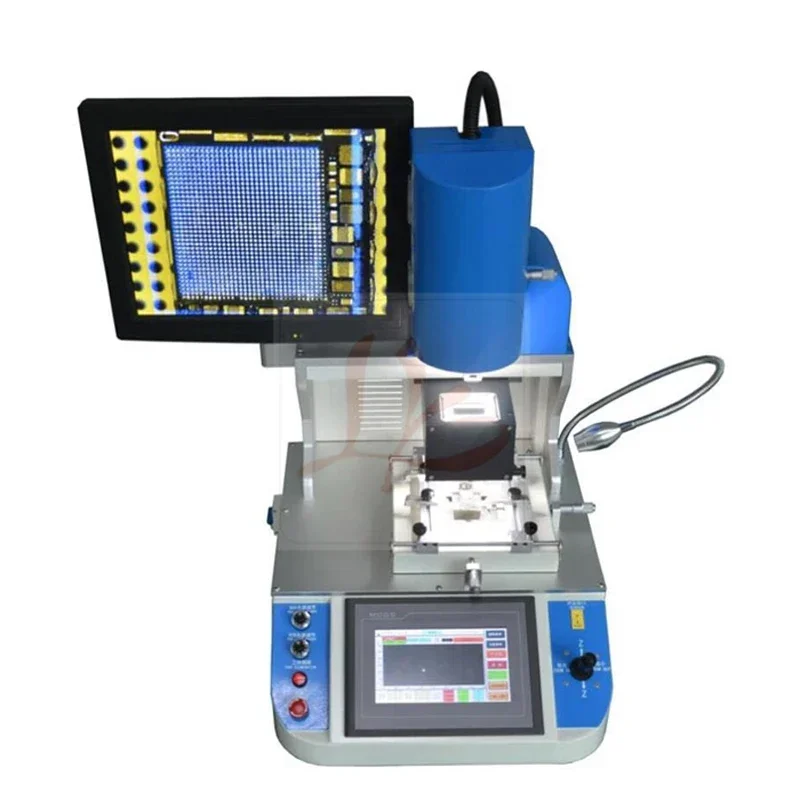 LYBGA Sistema di allineamento ottico automatico Telefono cellulare SMD BGA IC Stazione di rilavorazione Dissaldatrice 2 zone di riscaldamento ‌ Diagnosi dei guasti