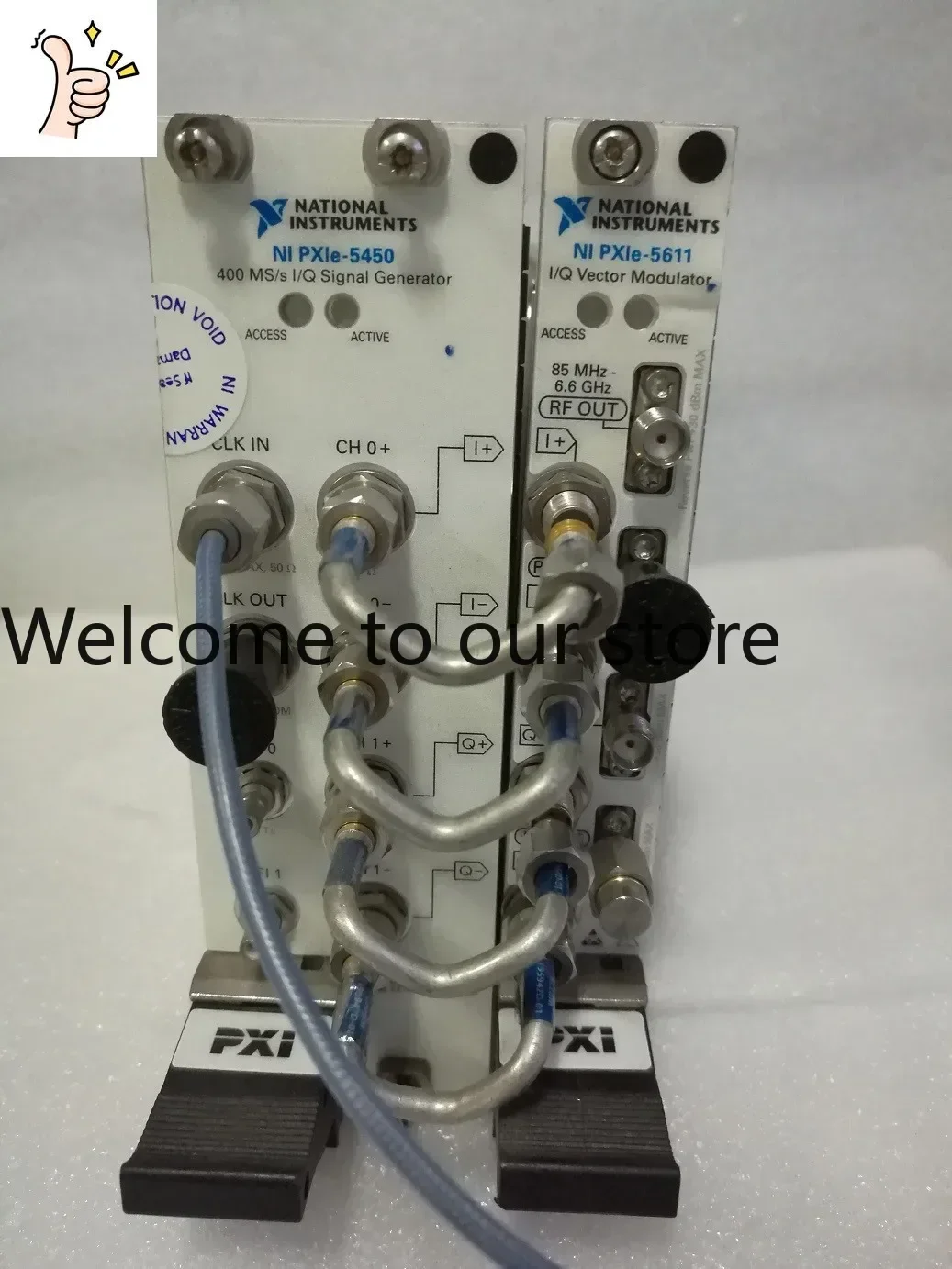 2026 NI US PXIE-5450 400Ms/s IQ Signal Generator PXIE-5611 Vector Modulator In Stock