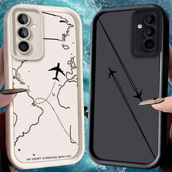 Aircraft Case for Samsung Galaxy A35 5G A50 A53 A34 A33 A32 A30 A22 4G A21S A16 A15 A14 A13 A12 A10S A10 A06 A05S M55 M54 Cover