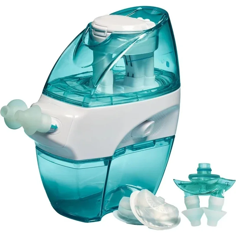 Best Electric Nasal Irrigation System, Multi-User Nasal Wash Bottle, Saline Nasal Rinse Kit with 1 Nose Cleaner