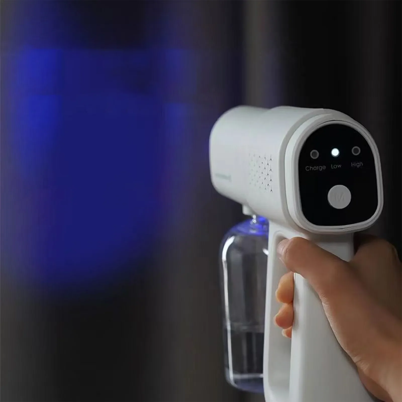 

Barber Nano Blue Light Sprayer Wireless USB Electric Aftershave Steam Spray Disinfection Gun For Garden Atomizer Tools