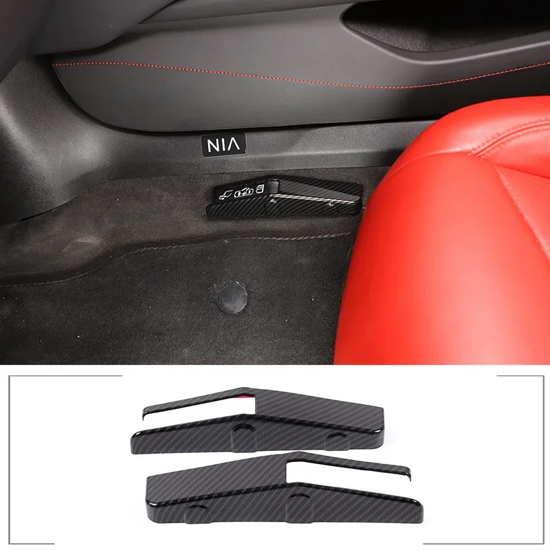 Car Door Mechanical Switch Decoration Sticker For Corvette C8 Stingray Z51 Z06 2020-2023 Car Accessories