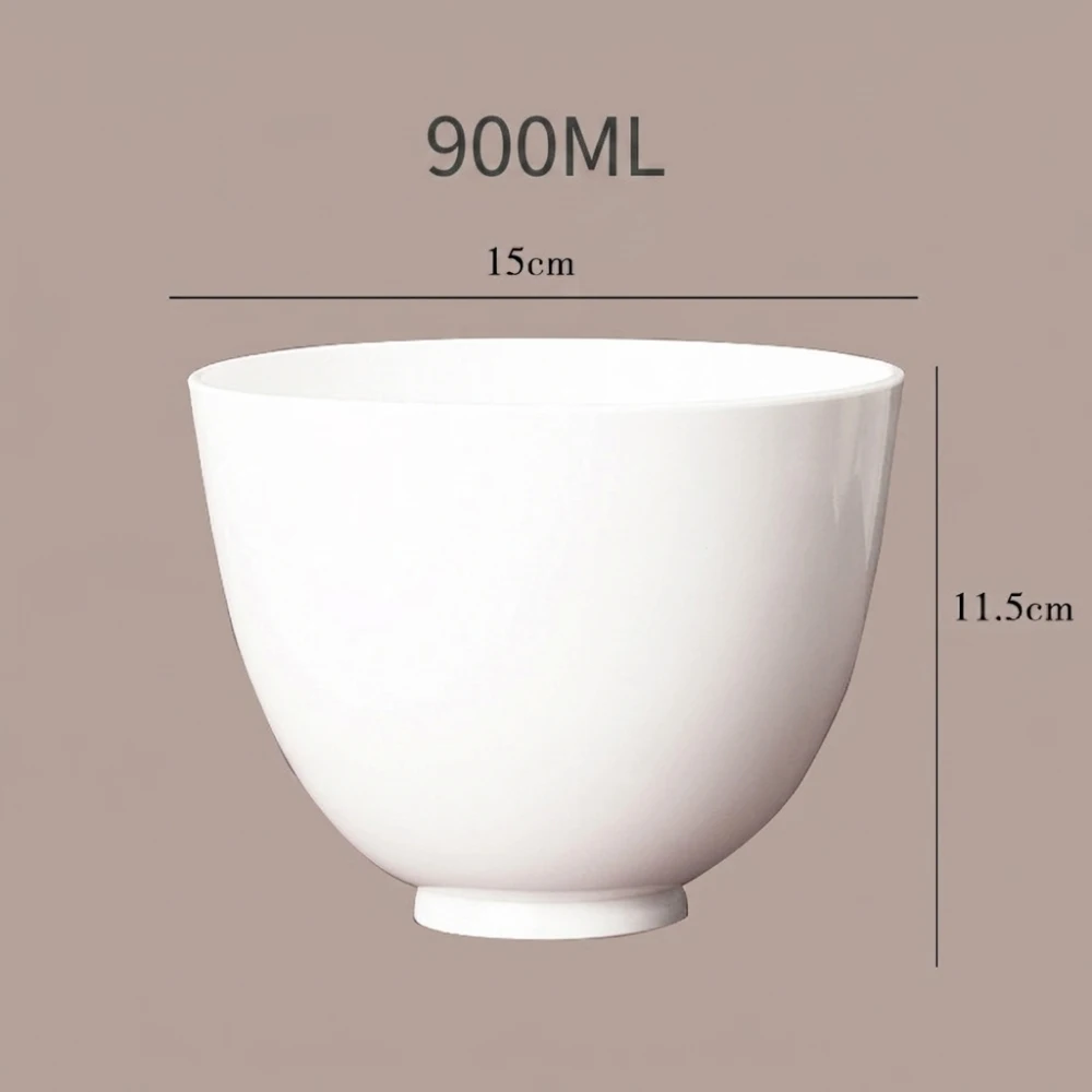 Soft Silicone Feeling Mixing Bowl For Face Mask Beauty Tool Spa Skincare Equipment Waterproof Professional Cosmetic Set