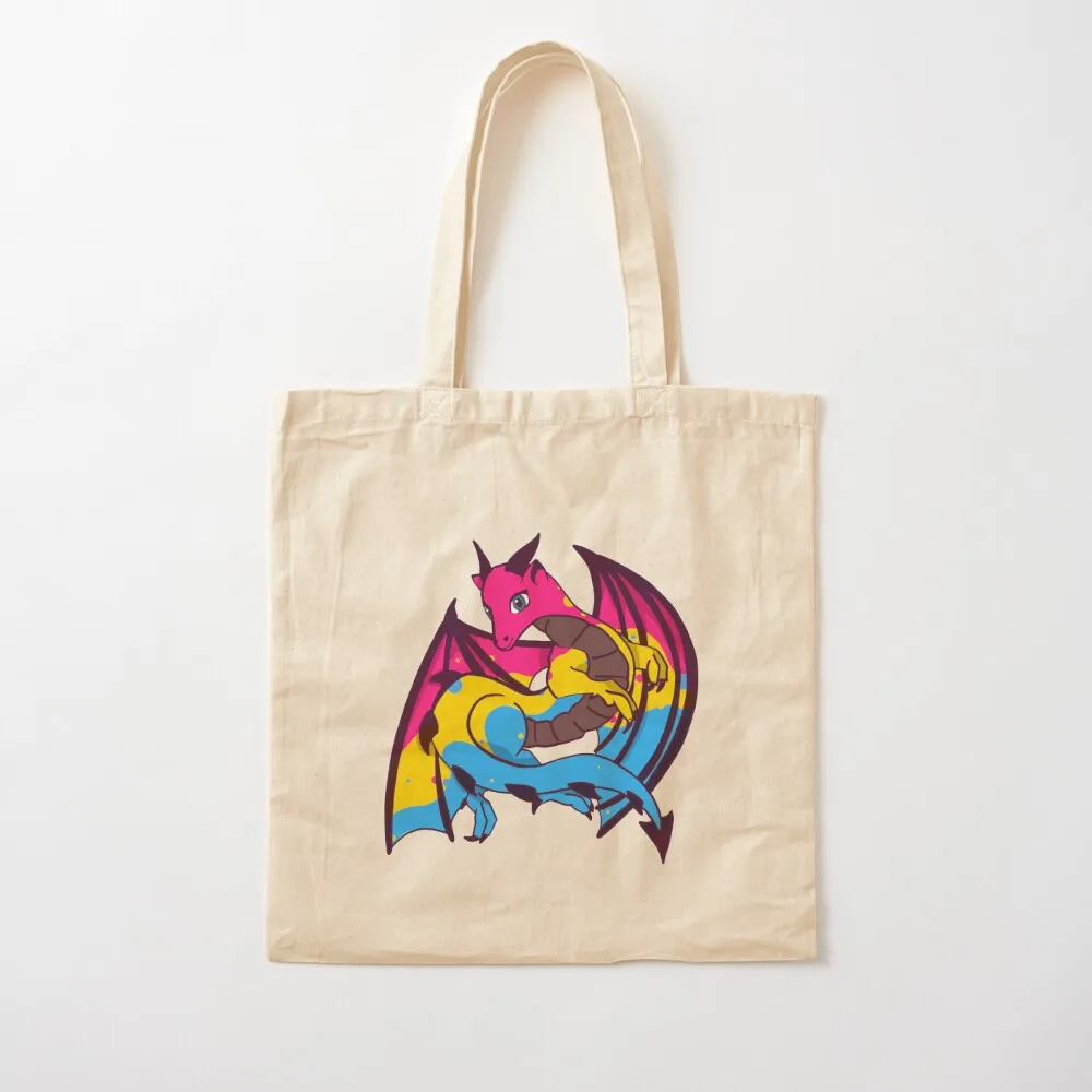 

Pan flag dragon Tote Bag women bag hand bag