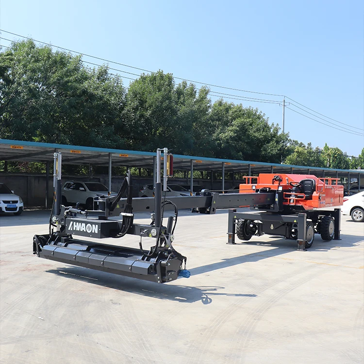 Long Land Leveling Concrete Laser Screed Machine Automatic Leveling Telescopic Arm Motor/Engine Components-Available customized