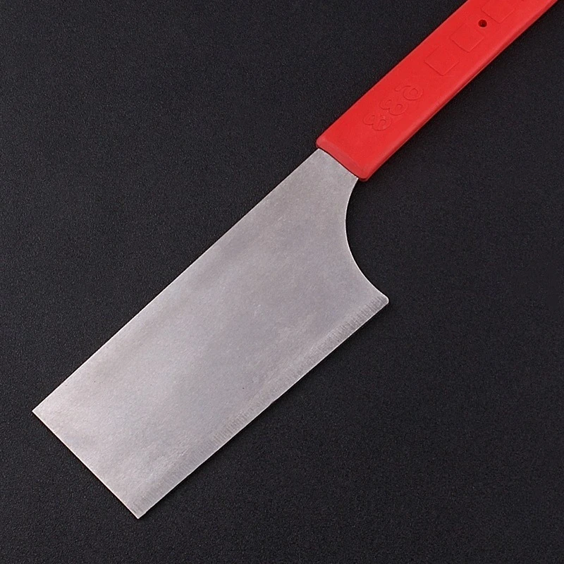 Brick Knife, Masonry Trowel, Double-Sided Thickened All-Steel Multi-Function Rounded Corner for Bricklaying