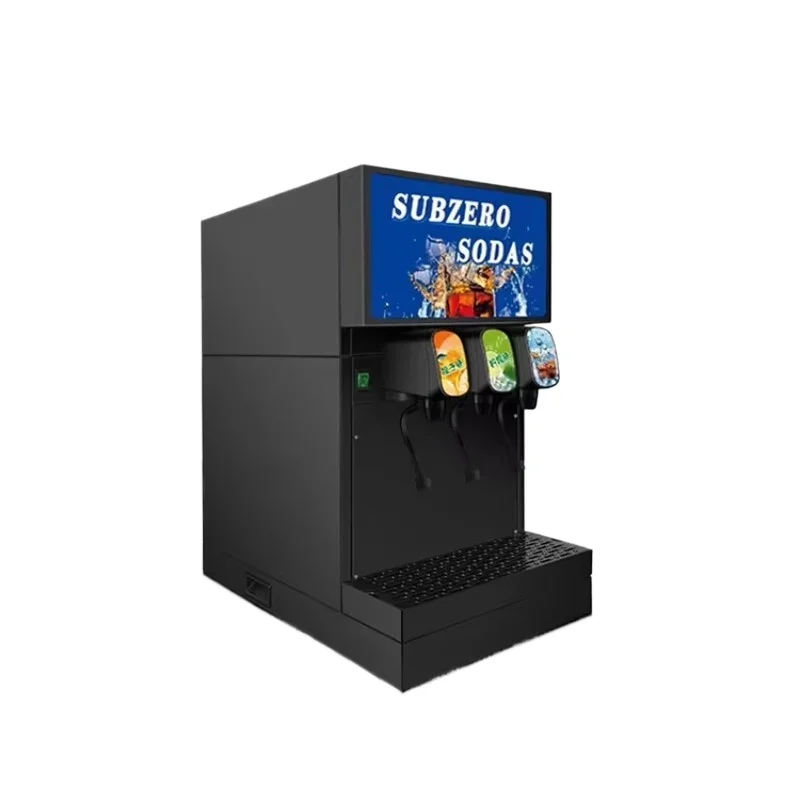 Commercial Automatic 4 Flavour Electric Beverage Fountain Soda Cola  Carbonator Machine / Drink Dispenser