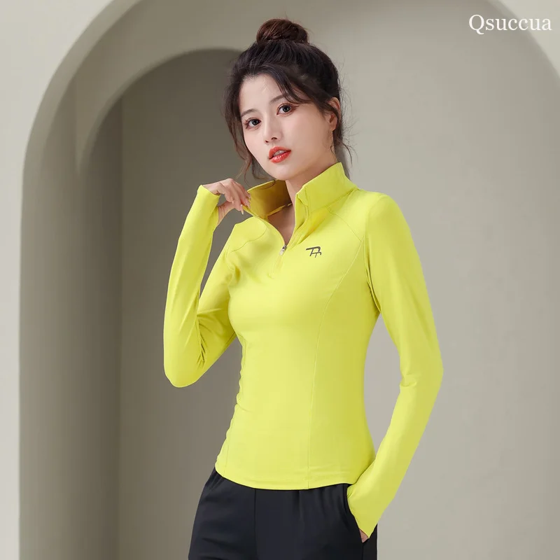 

Women's Shirt New Style Breathable Sweat-Absorbent Tops Long Sleeves Female T Shirts Golf Wear Genuine Shirts Female Clothing