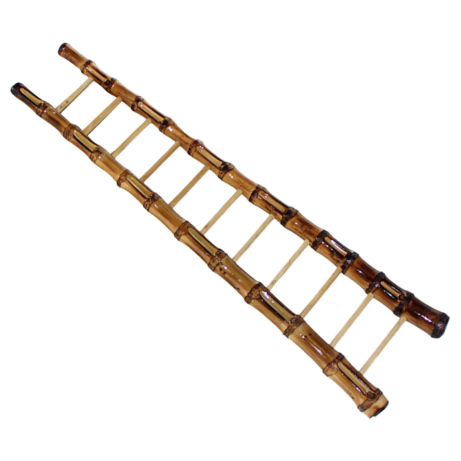 

1 шт. бамбуковая мини-лестница для декора сказочного сада, маленькая легкая деревянная ступенька для кукольного домика, декоративная лестница для игрового набора