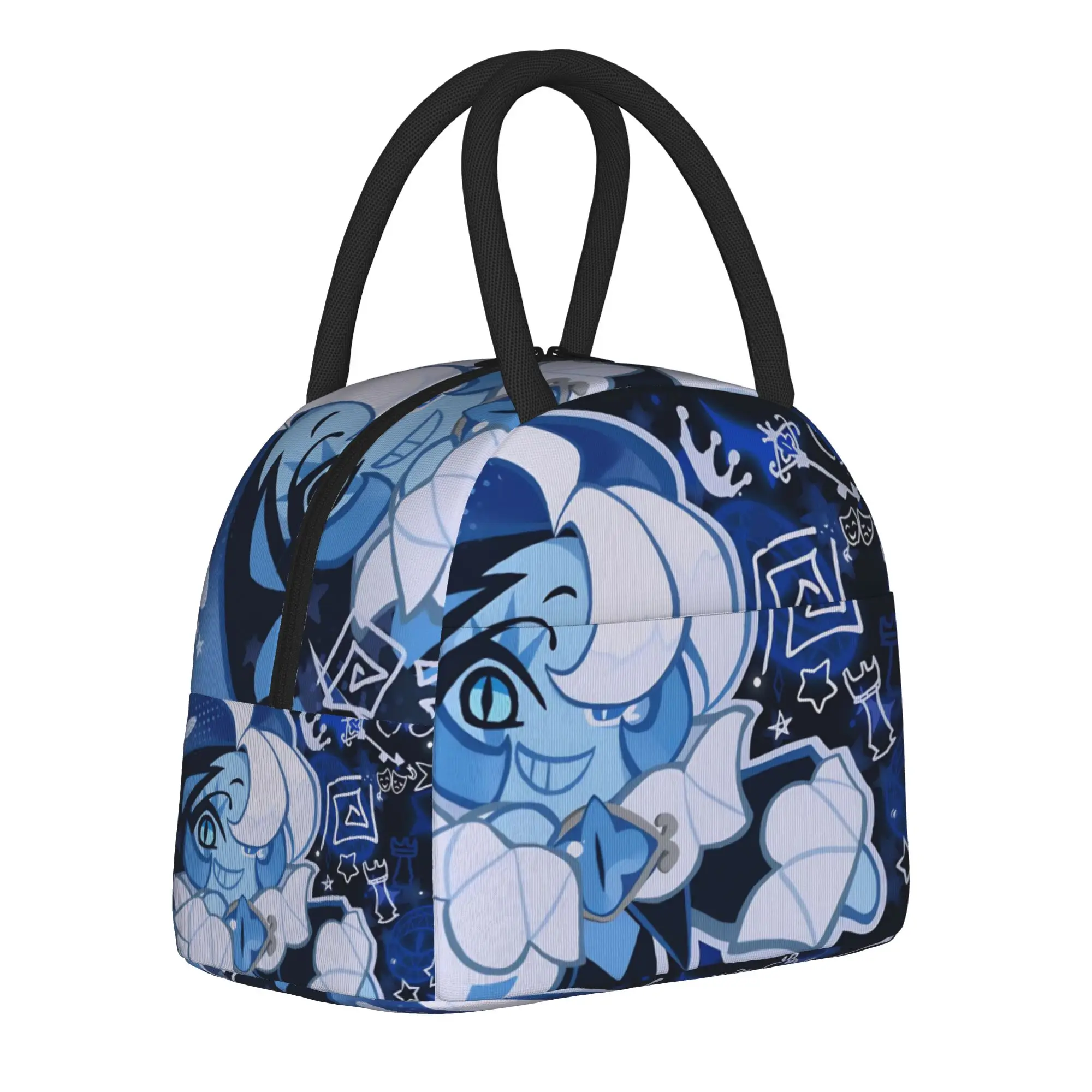 Shadow Milk Cookie Thermal Insulated Lunch Bag for Work  Reusable Food Container Bags Men Women Cooler Thermal Lunch Boxes