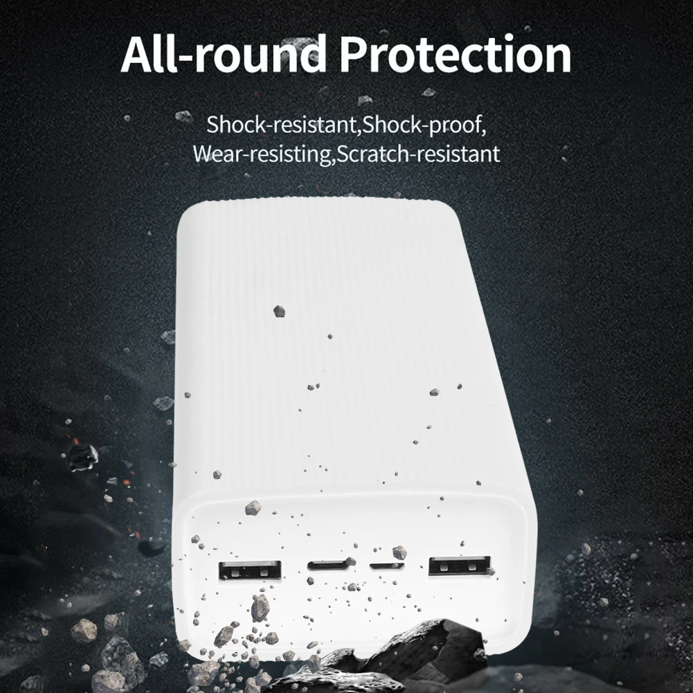 30000mAh Power Bank Silicone Case Shell for Xiaomi Mobile Power Protective Cover