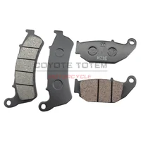 Pastillas de freno delanteras y traseras, pastillas de freno de disco, accesorios para motocicleta son adecuados para Haojue DR160 DR160S