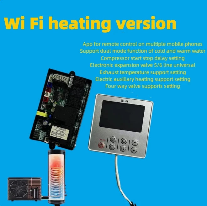 Of Household Heat Pump Water Heater Newly Upgraded Multi Mobile Air Energy WiFi Air Energy Control Board General Computer Board