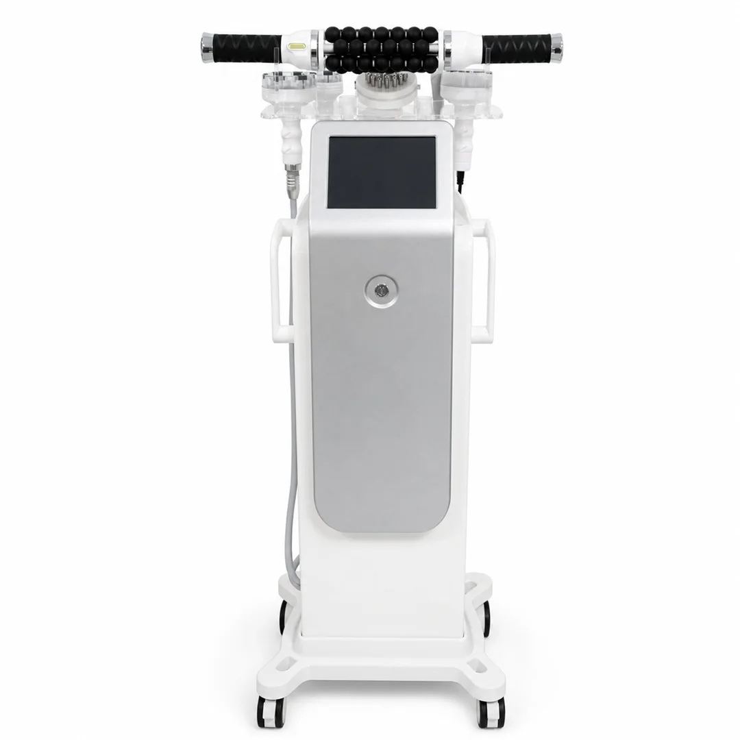 

Body Sculpting Machine 10-in-1 — 80kHz Cavitation, Multipolar RF, Vacuum, Roller | Jestheticmed Professional Equipmen