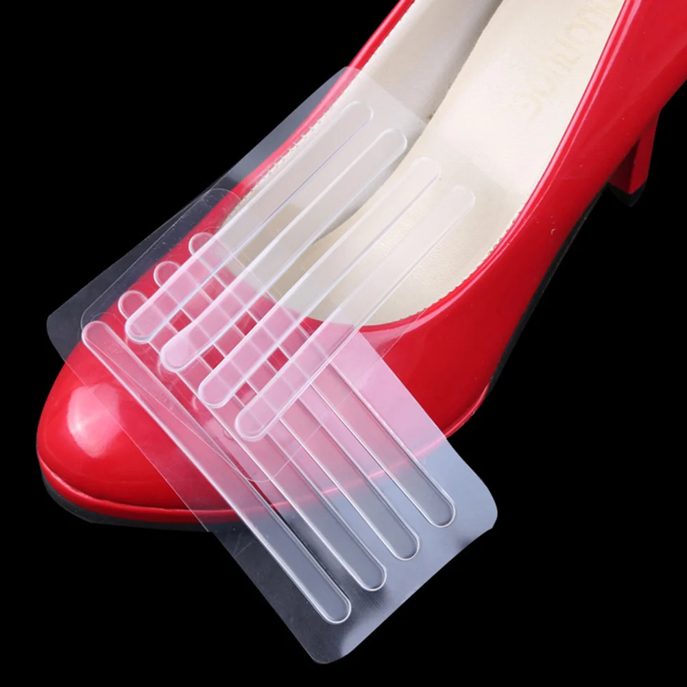 

16 Pcs Invisible Fine Shoe Cushion High Heels Stickers Ankle Strap Shoes Grip Shoelaces Adhesive Sling