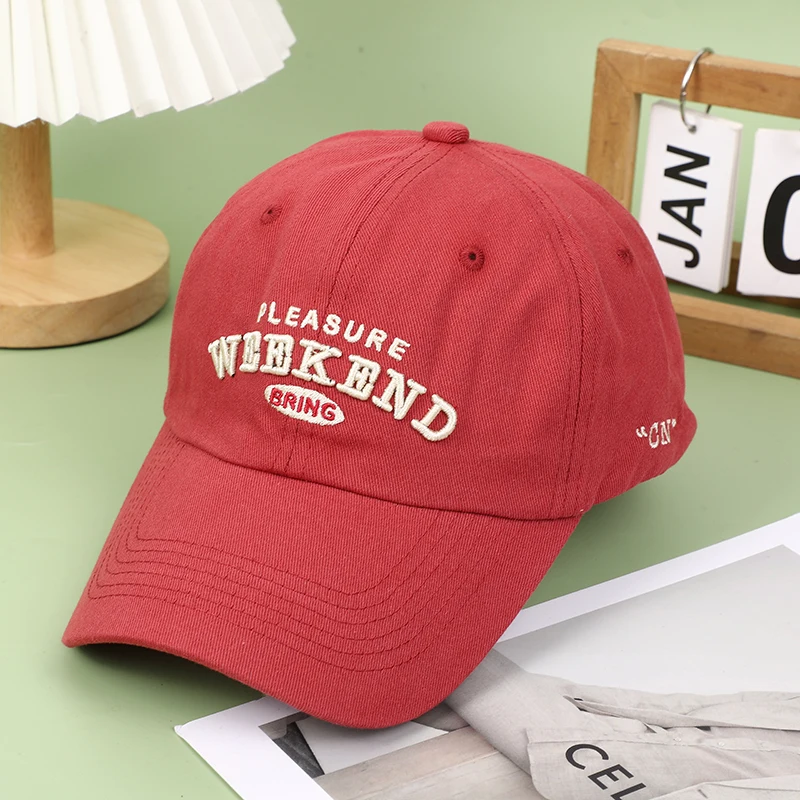 Summer Outdoor Sports Sun Protection Baseball Cap Ladies Embroidered Cap Cap Style Sun Protection Hat