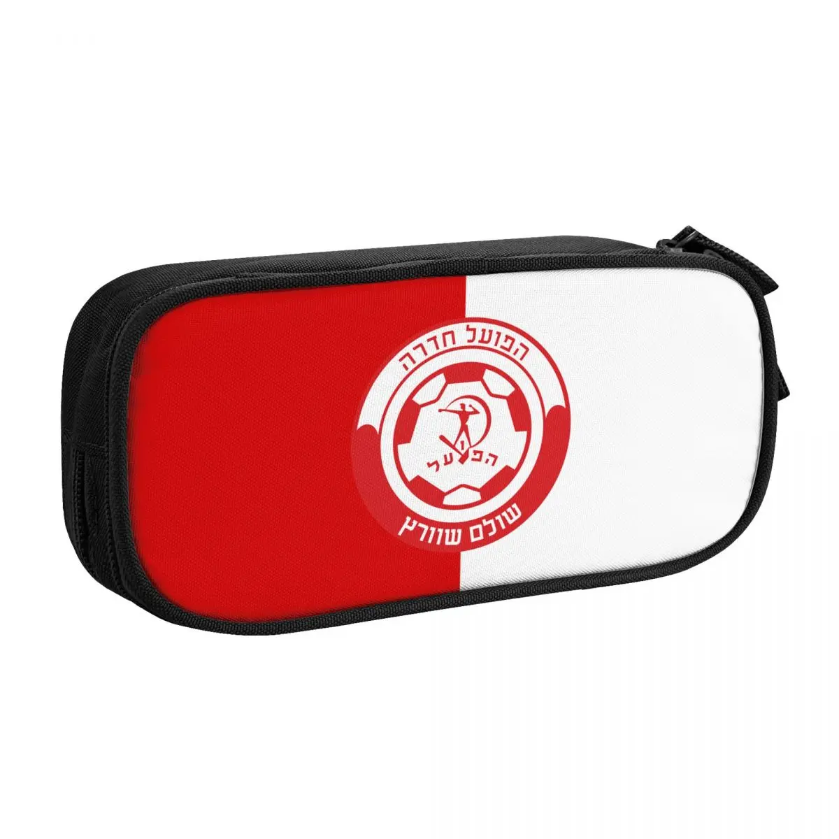 Hapoel Hadera Big Capacity Pencil Pen Case Office College School Large Storage Bag Pouch Holder Box Organizer