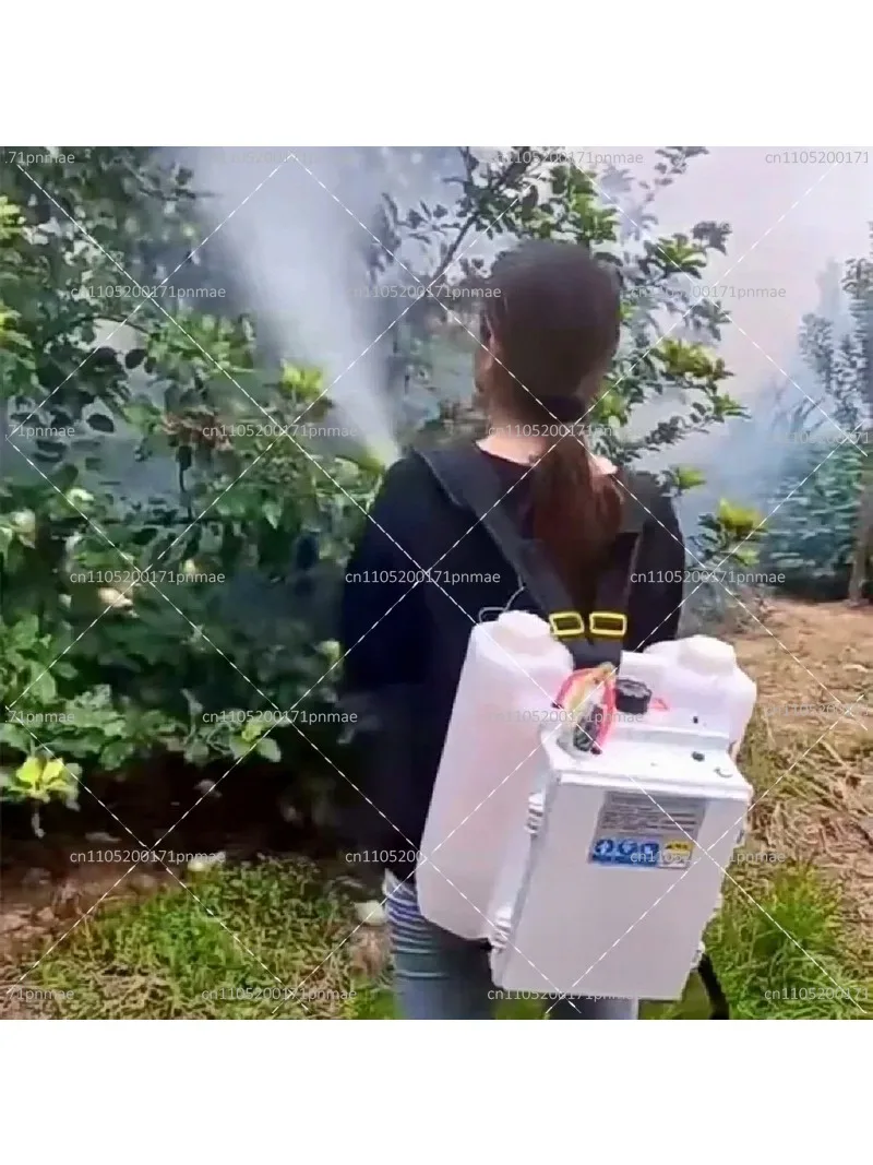 Portable Cold Mist Machine, Pulse Power Mist Sprayer for Indoor Outdoor Use