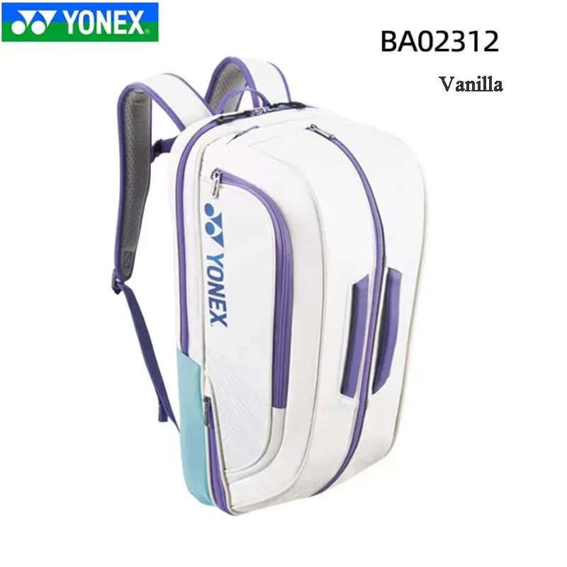 Brand YONEX Tennis Bag BA02312 YY Sports Backpack Large Capacity Badminton Bag Professional Multi-functional Racquet Sport Bags