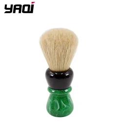 YAQI Green Viper 24MM Boar Bristle Handle Shaving Brush for man wet shaving