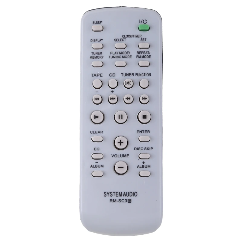 For RM-SC30 RM-SC31RM-SC50 RM-SC55 MHC-RG222 MHC-RG221 Remote Controller