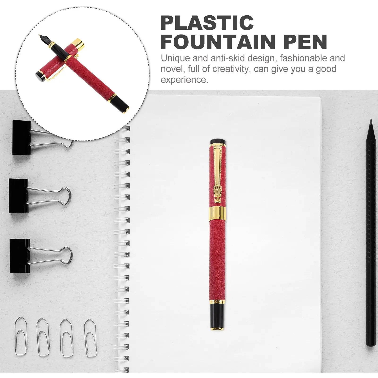 Bolígrafos de letrero de Metal, tinta de Gel, bolsillo para chica, escritura, regalo de dibujos animados, plástico corto, pequeño estudiante, metálico