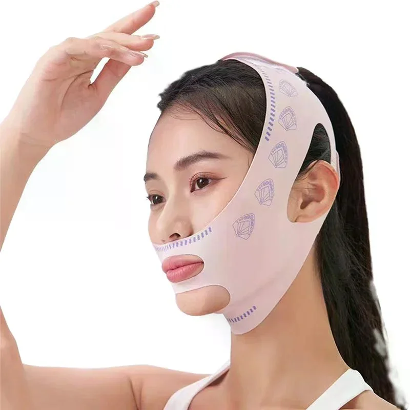 1/2/4/6pcs Chin Cheek Face Slimming Bandage Lift Up Belt V Line Face Shaper Facial Anti Wrinkle Strap Skin Care Beauty Tools