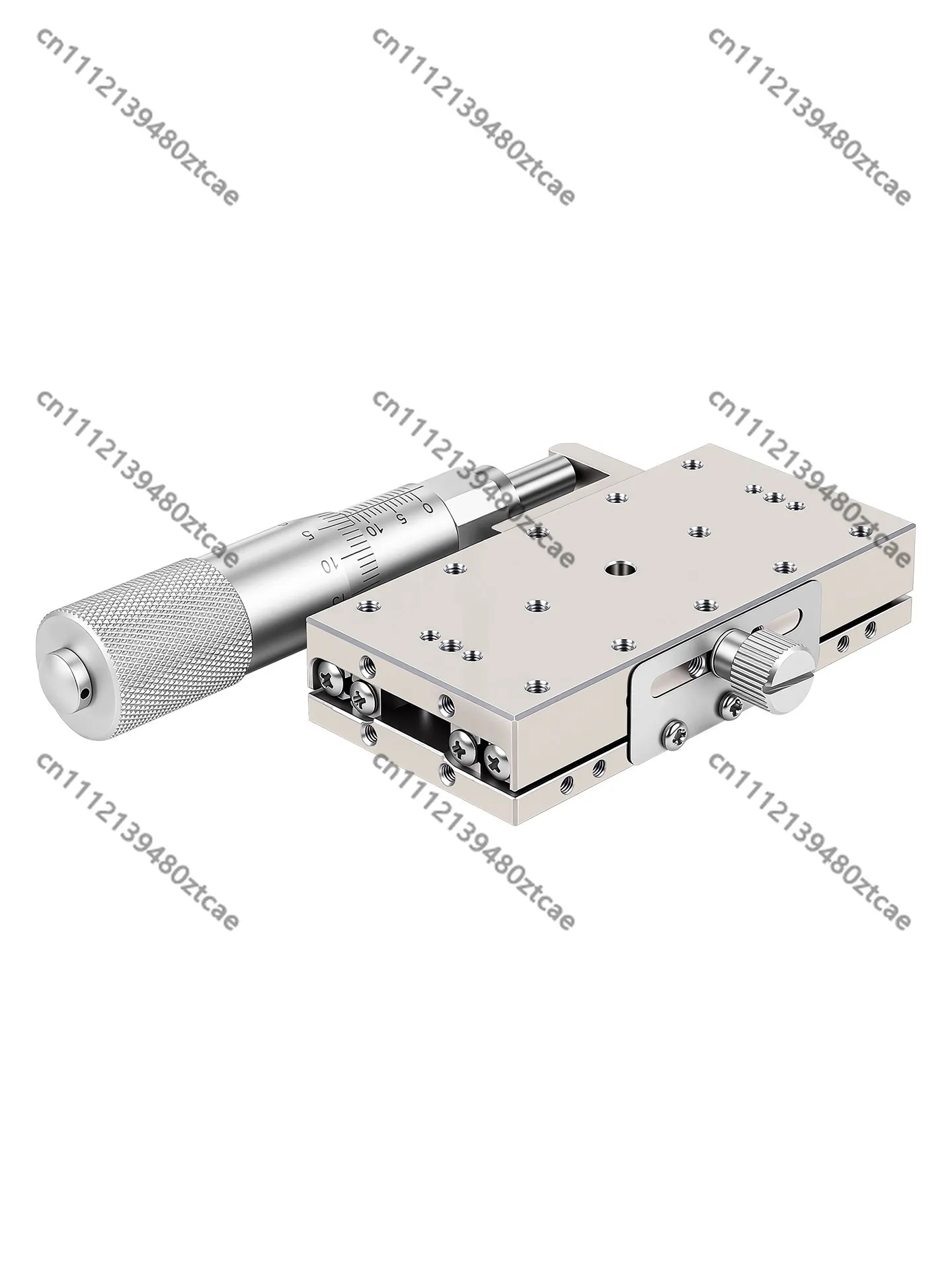 X Axis Stainless Steel Platform  Manual Fine Tune Linear Ball Precision Slide