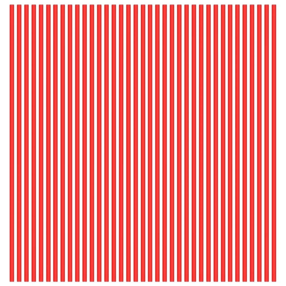 100 Pcs Spray Can Extension Straw Rust Removal Pipe Nozzle Red Tube Replacement