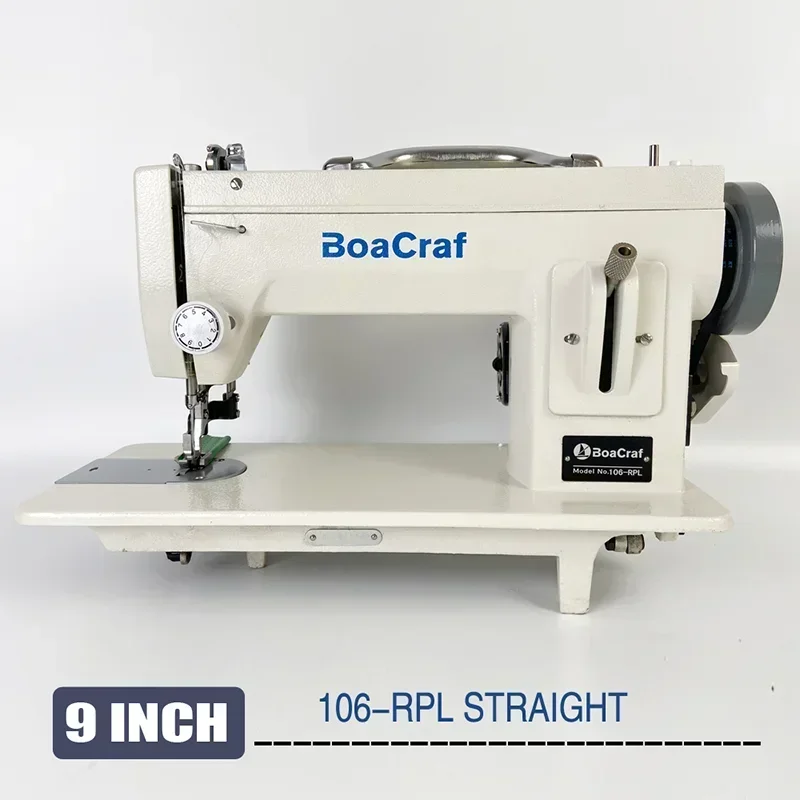 بورتل المشي القدم متعرج غرزة 9 بوصة الذراع الجلود وآلة الخياطة الثقيلة 106-RPL